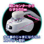 ミニは水仕事の邪魔にならないコンパクト設計